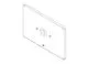 DORNBRACHT-Abdeckung-ohne-Umstellung-ERSATZTEILE-90110109000-190-x-120-x-9-mm-Chrom-90110109000-00 gallery number 1